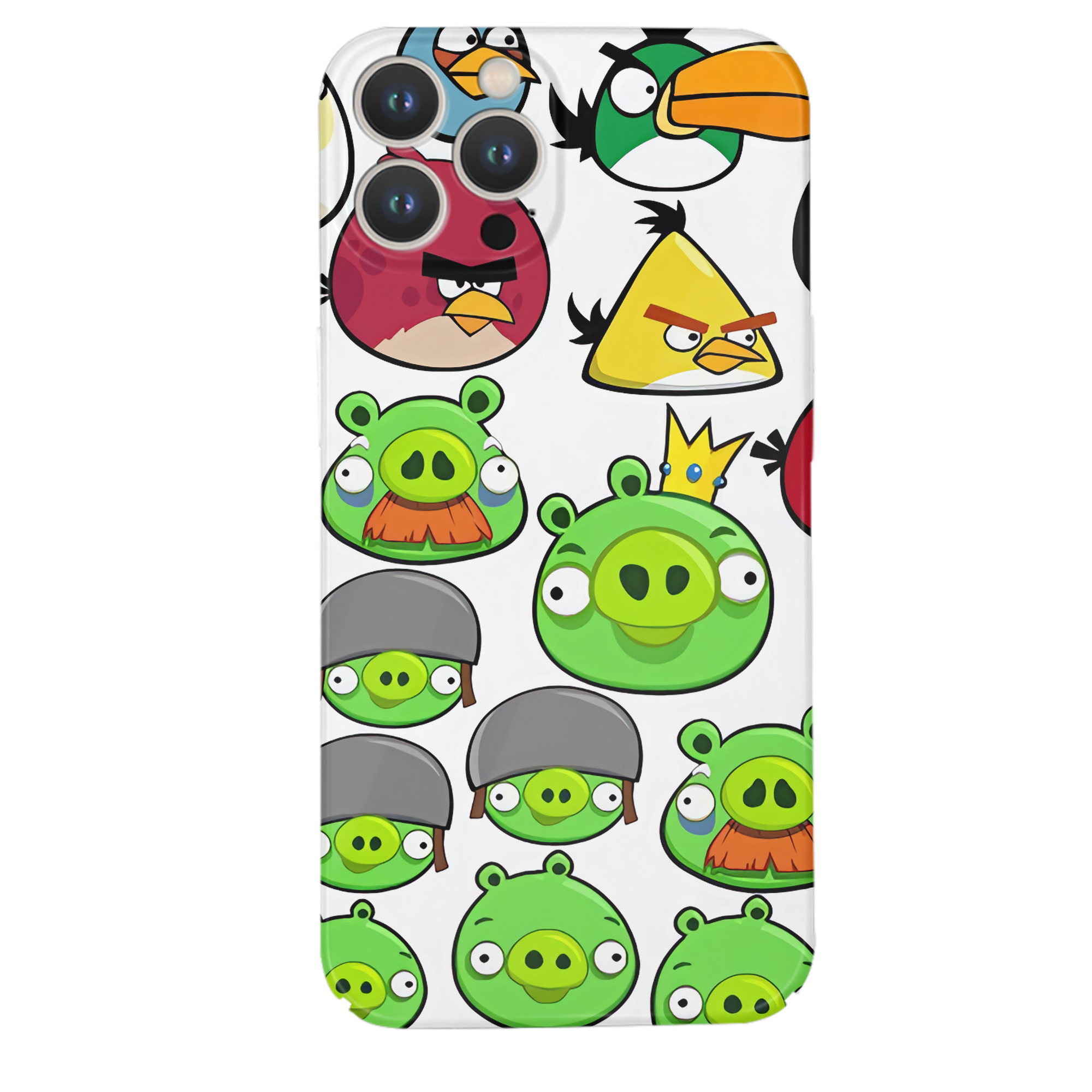（画像用） Angry Birds アングリーバード 【iPhone 14シリーズ対応】ハードケース